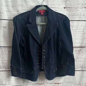 CHAPS Women's Blue Denim Jacket
